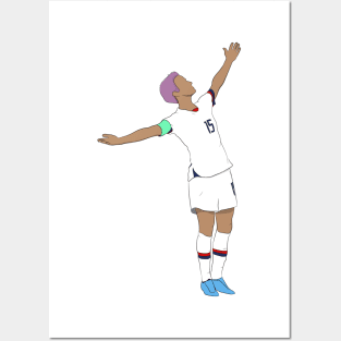 Megan Rapinoe Posters and Art